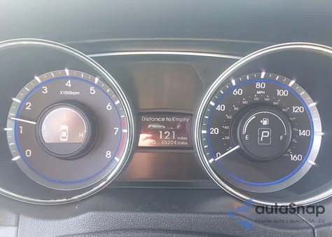 2013 Hyundai Sonata Gls из США, поврежденный, VIN 5NPEB4AC3DH609804